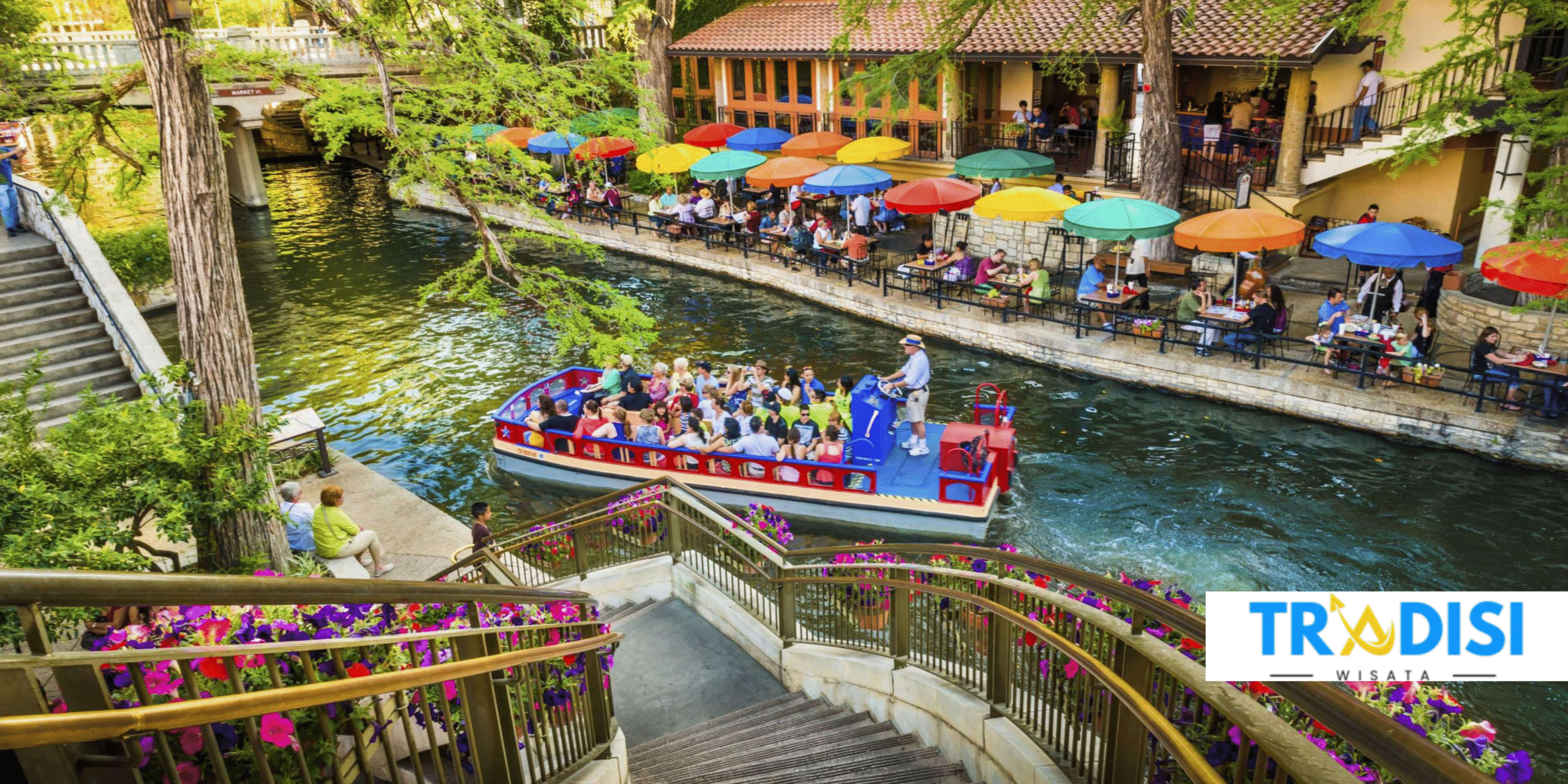 wisata San Antonio River Walk