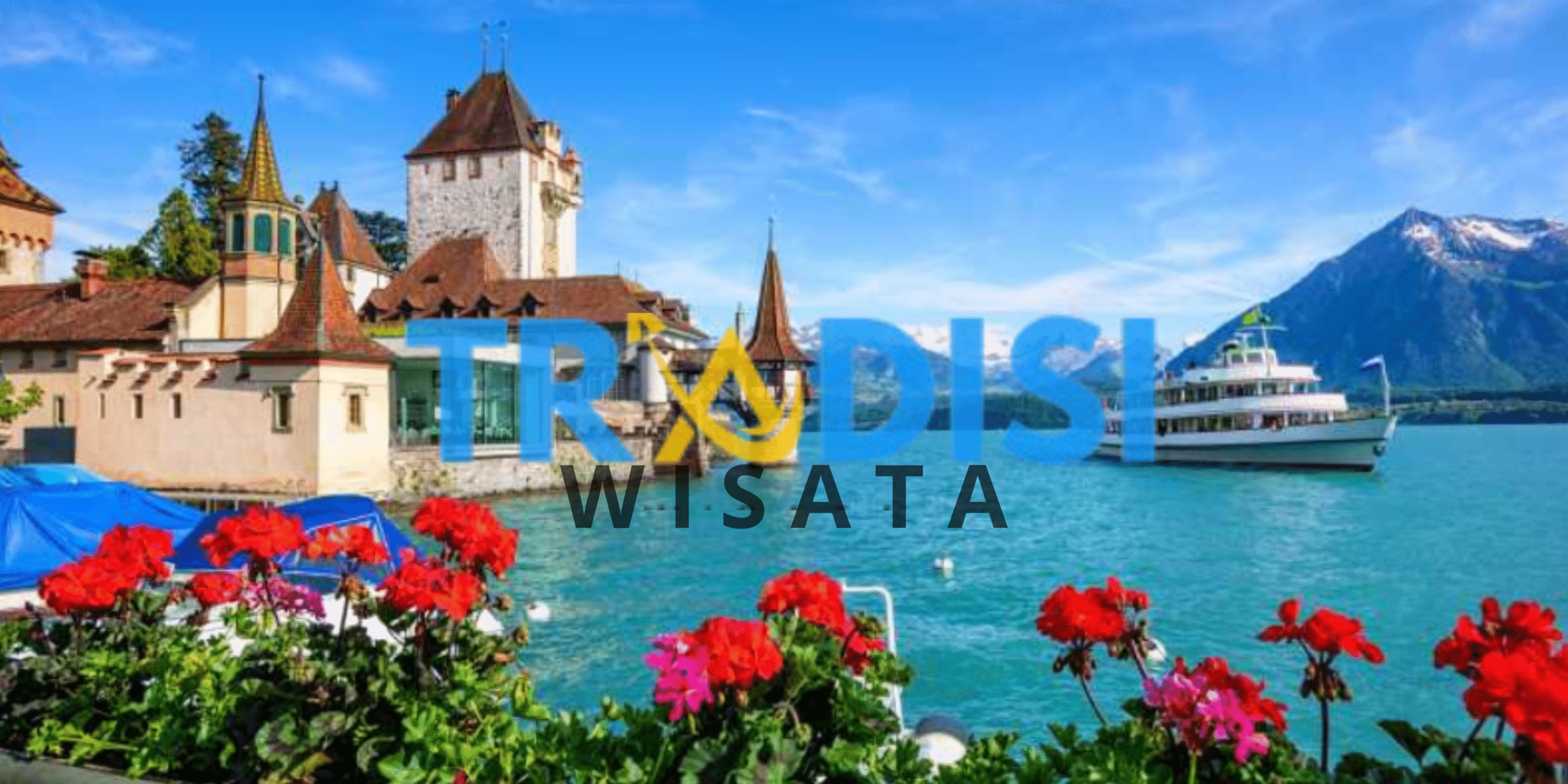 wisata danau thun atau lake thun
