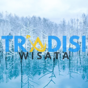 wisata Biei Blue Pond jepang